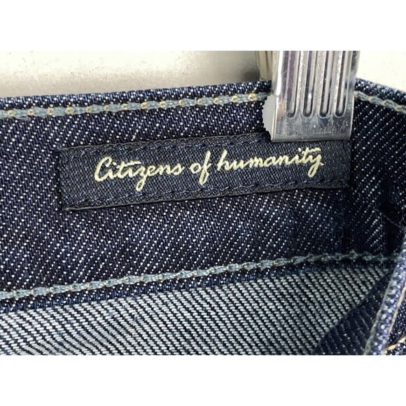 Citizens of Humanity Women 30 Jeans Dita Petite Bootcut Dark Wash Stretch Y2K - Picture 7 of 10